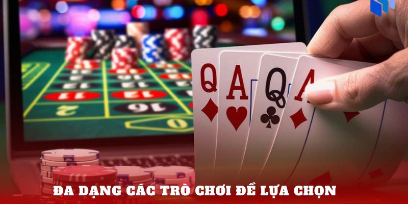 Đa dạng các trò chơi đề lựa chọn