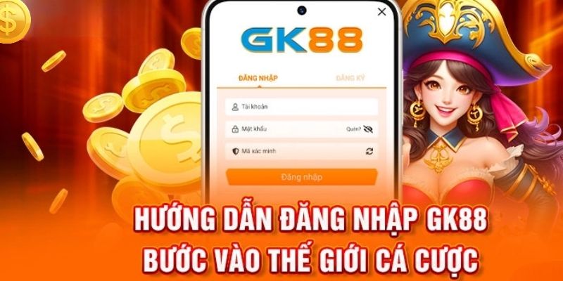 Người chơi điền chính xác và đầy đủ nội dung trong quá trình đăng nhập GK88